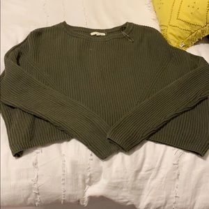 Olive sweater